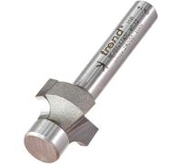 Trend Professionale Fresa per Rifilare con Guida a Perno, Raggio 3,2mm, Codolo 1/4 Pollice, Diametro di Taglio 15mm e Lunghezza di Taglio 9,5mm, metallo duro (TCT), 7E/01X1/4TC