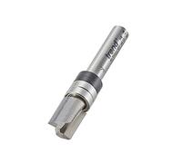 Trend Profilatore guidato cuscinetto professionale, gambo 1/4", diametro taglio 9,5 mm, lunghezza taglio 12,7 mm, cuscinetto 9,5 mm, punta in carburo di tungsteno, 46/902X1/4TC