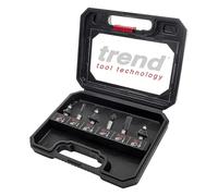 Trend Set%2FSS11X1% 2F4TC-Fresa TCT-Set di stampi per biscotti con 1 manico 10,16 (4-Inch)%2f cm (6 pezzi)