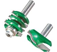 Trend Set di frese per tagli ogivali Panel Door con stelo da 12 mm, CR/PDS1X12MMTC