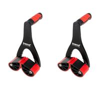 Trend Set di Portapannelli, 2 pezzi, sistemi di sollevamento autocentranti per porte, top e pannelli fino a 65 mm, portata 75 kg cad, ganasce antiscivolo, P/CARRIER/2