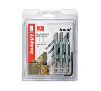Trend Snap/Dbg/Set Trapano Punta Guida Set con Rapido Mandrino - 0.2cm 0.3cm &