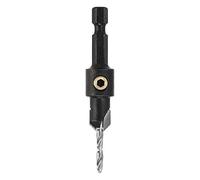 Trend Controsvasatore Snappy da 9,5 mm in Carburo di Tungsteno con Punte Pilota HSS Regolabile da 3 mm, Ideale per Viti da 5 mm, Compatibile Centrotec, SNAP/CS/3MMTC