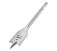 Trend Snappy Punta Piatta Diametro 25mm con Punta Centrale e Alette di Taglio per Foratura Rapida nel Legno, SNAP/FB/25