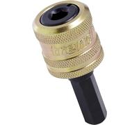 Trend Snappy - Mandrino rapido, attacco esagonale da 3/8", efficiente sistema di accessori intercambiabili, SNAP/QC, argento, 33 x 150 x 82 mm