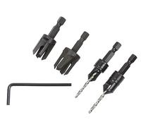 Trend Svasatore Snappy e set di tronchesi SNAP/PC/A – 4 pezzi, 2 svasatori per trapano