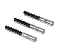 Trend Trade Fresa Dritta per Router 3 Pezzi, Codolo 1/2 Pollice, Diametro di Taglio 12,7mm e Lunghezza di Taglio 50mm, metallo duro (TCT), TR/PACK/2
