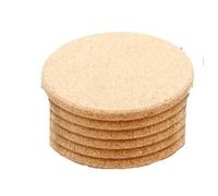 Trendcool Sottobicchiere in sughero naturale. 16 sottobicchieri rotondi resistenti al calore. per casa, bar, ristorante. Posa bicchieri per bevande calde e fredde. Cork Coaster. (6 pezzi)