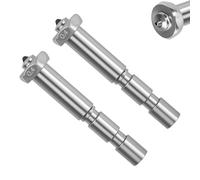Trendecor 2 pezzi da 0,4 mm Quick Swap Nozzle 3D Printer Hotend per Anycubic Kobra 3 Max/Kobra 3 Max Combo 3D accessori per stampanti