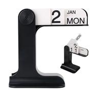 Trendecor Calendario da scrivania a clip, calendario da tavolo quotidiano con mensile, per ufficio, decorazione per la casa, accessorio da scrivania