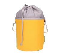 trendfinding Sacchetto Porta-mollette per bucato in Cotone - da Appendere - con moschettone - Giallo