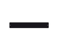 Trendform® TF-TZ2010 Lavagna Magnetica Rettangolare Piccola/Striscia c/w 6 magneti - Nero (350 x 50 mm), Metallo, Argento, 40 x 20 x 5 cm