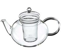 Trendglas Jena - Teiera Miko dal Design Classico con infusore in Vetro, 1,2 l
