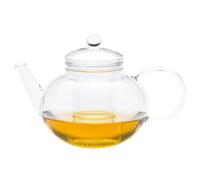 Trendglas Jena - Teiera Miko dal Design Classico con infusore in Vetro, 1,2 l