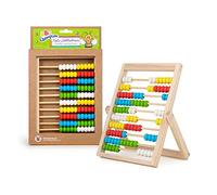 TRENDHAUS ABC Champions-Telaio contatore in Legno, 100 regolatori per la Scuola elementare, Multicolore, 956477