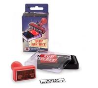 Trendhaus City Agents Top Secret - Set di 2 timbri