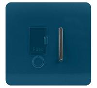 Trendi Artistic Modern Glossy Tattile Fusibile Interruttore Spur Blu Notte
