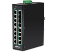 TRENDnet 16-Port Hardened Industrial Unmanaged Gigabit 10/100/1000Mbps DIN-Rail