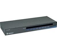 Trendnet 16-Port USB/PS/2 Rack Mount KVM Switch switch per keyboard-video-mouse (kvm) Montaggio rack Nero [TK-1603R]