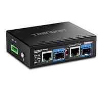 TRENDnet 2-Port Industrial SFP to Gigabit Poe++ Media Conv.