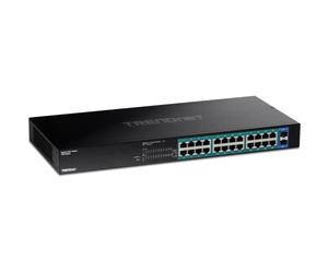TRENDNET 26-PORT GIGABIT POE+ SWITCH (380W) TPE-TG262