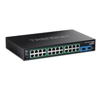 TRENDnet 26-Port Hardened Industrial Gigabit PoE+ Rackmount Switch , W128794067 (Gigabit PoE+ Rackmount Switch)