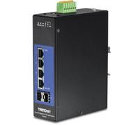 TRENDnet 6-Port Industrial Gigabit L2 Managed DIN-Rail Switch 6 Port Managed Swi