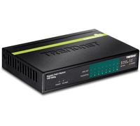 TRENDnet 8-Port Gigabit PoE+ Switch (Black) V1.1R Unmanaged 8 x PoE+ Ports