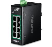 TRENDnet 8-Port Industrial Gigabit Poe+ DIN-Rail Mini Switch