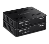 TRENDnet Adattatore Ethernet su coassiale da 2,5 Gbps (confezione da 2), TMO 313C2K, 1 ingresso coassiale MoCA coassiale F-Type femmina, 1 porta LAN RJ45 da 2,5 Gbps, conforme NDAA e TAA