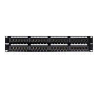 TRN TC-P48C6 - Pannello patch, 48 porte, Cat. 6, 2 HE