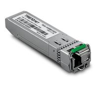 TRENDnet Modulo LC a doppia lunghezza d'onda 10G SFP+ modalità singola 10 km, conforme TEG-10GBS10D3, NDAA e TAA, protezione a vita del produttore, monitoraggio diagnostico digitale, coppia con TEG