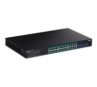 TRN TPE-30284 - Switch, 28 porte, Gigabit Ethernet, SFP+, PoE+
