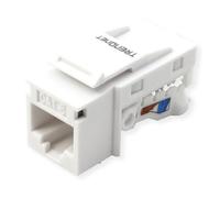 TRENDnet, TC-K50C6, Confezione da 50 Jack Keystone RJ45 Cat6, compatibili con Cavi Cat5/Cat5e/Cat6, da Utilizzare con i Pannelli Patch Keystone Vuoti TC-KP24 o TC-KP48 (Venduti separatamente), Bianco