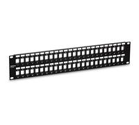 TRENDnet - Pannello patch Keystone 2U HD a 48 porte, TC-KP48, Cat 5/5E/6/6A, 2U 19 pollici RackMount Ready, HD Keystone Network Patch Panel, consigliato con TC-K25C6 e TC-K50C6 Cat6