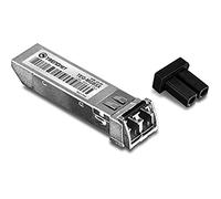 TRENDnet, TEG-MGBSX, Modulo LC multimodale SFP, fino a 550 m (1804 piedi), Mini-GBIC, IEEE 802.3z Gigabit Ethernet, supporta fino a 1,25 Gbps, argento