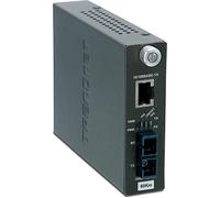 TRENDnet, TFC-110S60I, Convertitore di media in fibra SC monomodale intelligente da 10/100Base-TX a 100Base-FX (60 km/37,3 miglia)