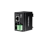 TRENDnet TI-F10S30 Convertitore di media in fibra ottica Fast Ethernet 10Base-T, 100Base-FX, 100Base-TX RJ-45 - modalità singola SC…