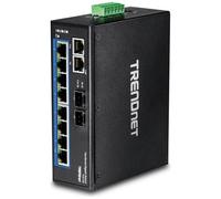 TRN TI-G102 - Switch, 10-Port, Gigabit Ethernet, DIN Rail