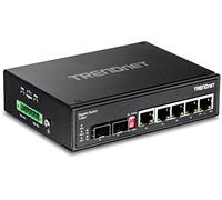 TRN TI-G62 - Switch, 6 porte, Gigabit Ethernet, guida DIN