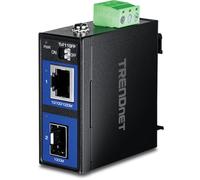 Trendnet TI-F11SFP convertitore multimediale di rete 1000 Mbit/s Nero