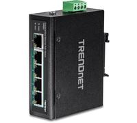 TRN TI-PE50 - Switch, 5 porte, Fast Ethernet, PoE+