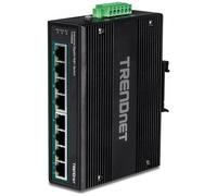 TRN TI-PG80B - Switch, 8 porte, Gigabit Ethernet, PoE+