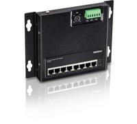 TRENDnet 8-Port Industrial Gigabit Poe+ Wall-Mounted Front Access Switch, 8 x Gi