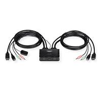 TRN TK-220DPI - Switch KVM a 2 porte, DisplayPort, audio