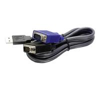 TrendNet TK-CU15 KVM Adattatore 4.5 m Nero