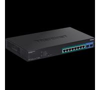 Trendnet TPE-1021WS switch di rete Gestito L2/L3/L4 Gigabit Ethernet [10/100/1000] Supporto Power over Ethernet [PoE] Nero (TRE NEW