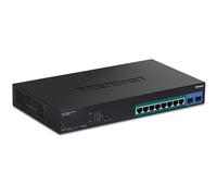 Trendnet TPE-1021WS switch di rete Gestito L2/L3/L4 Gigabit Ethernet [10/100/1000] Supporto Power over [PoE] Nero (TRENDnet - 10 port) [TPE-1021WS]