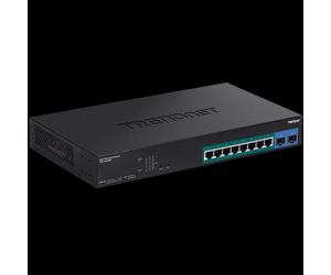 Trendnet TPE-1021WS switch di rete Gestito L2/L3/L4 Gigabit Ethernet [10/100/1000] Supporto Power over Ethernet [PoE] Nero (TRE NEW