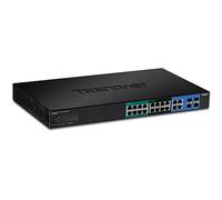Trendnet TPE-204US switch di rete Gestito L2/L3/L4 Gigabit Ethernet (10/100/1000) Supporto Power over (PoE) 1U Nero [TPE-204US]